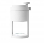 Suvine multifunktsionaalne j&auml;&auml;purustaja, kaasaskantav k&auml;sitsi raseeritud j&auml;&auml;masin, omatehtud smuutivalmistaja No cup valge