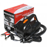 12V 100W auto laetav pump elektriline t&auml;ispuhutav &otilde;hupump kajakipaadi basseini jaoks &otilde;hkpadjad Ball Auto kaasaskantav puhur must