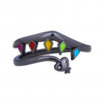 M&auml;ng Touhou Project Ring Flandre Scarlet Cosplay avamine Reguleeritav Unisex S&otilde;rmused Ehted Aksessuaarid Rekvisiidi kingitus A-Adjustable Opening