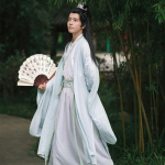 Meeste Hanfu Hiina Wei ja Jini d&uuml;nastia stiilis Hanfu &uuml;likond 2XL mitmev&auml;rviline