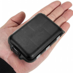 10 lahtrit pillikarp ravimi korraldaja jaoturi karbi &uuml;mbris reisi tableti konteineri hoidja vitamiini kala&otilde;li ravimikarp sinine