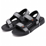 Meeste sandaalid Mood Mugavad sussid Flip Flops Meestele Lapsed Vabaaja sandaalid Naiste sandaalid 40 must/hall v&auml;rv