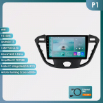 Hizpo 2din Android Autoradio jaoks Transit Tourneo Custom 2013-2021 autoraadio multimeedia videopleier GPS Navi peaseade Carplay DAB Auto 4G RDS FM SWC HC1 4Core 1G 32G