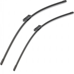 Auto klaasipuhasti eesmised klaasipuhastid Pehmest kummist klaasipuhastid Auto esiklaas 24  14  600/355mm MG ZS 2017 2018 2019 2020 2021 jaoks 24''+14'' must