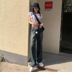 Retro Trend naiste teksad sirge toruga k&otilde;rge v&ouml;&ouml;kohaga lahtised &otilde;hukesed laiad p&uuml;ksid XS sinine