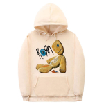 KORN ISSUES ROCK BAND UUS MUST Streetwear Unisex Alternatiivne Metall Huppar Unisex Naistele Vintage Suur Huppar Unisex Dressipluus XL beige