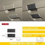 Toyota Corollale 2007 2008 2009 2010 2011 2012 2013 Tarvikud S&uuml;sinikkiust sisemus Codriveri hoiukasti k&auml;epideme trimm must