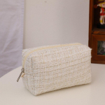 Mood Suure mahutavusega Ruuduline meigikott H&uuml;gieenitarbed Huulepulk Nahahooldustooted Kosmeetikavahendid Korraldaja Clutch Reisipesukotid 18x7x9cm