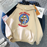 Kapuutsitr&uuml;kk Los Pollos Hermanos Pikkade varrukatega Vabaaja Mood Pullover L&otilde;tv Suur Kapuutsiga Unisex Dressipluus Unisex Naistele 2XL
