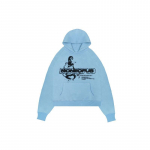 Meeste Y2K gooti graafiline kapuuts Naistele Harajuku Hip hop Punk Lahtine Oversize Pullover Pusa Unisex Riided T&auml;navar&otilde;ivad S sinine