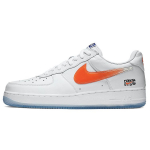Kith x Nike Air Force 1 Low NYC Home Unisex Tossud Valge Rush-Blue Brilliant-Orange CZ7928-100 36.5