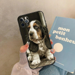 Basset Hound Dog telefoni&uuml;mbris iPhone'ile Samsung Galaxy Redmi Xiaomi Oppo OnePlus Note SA 7 8 9 10 11 12 13 14 20 21 22 23 53 54 Pro Max Plus Ultra iPhone 6 or 6S