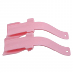 2 tk Lazy Shoe Helper kaasaskantav soki liugur - l&uuml;hikese k&auml;epidemega kinga sarv - kinga t&otilde;stmise abimees 2PCS roosa