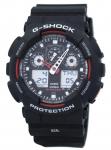 Casio G-Shocki kiirusindikaatori alarm GA-100-1A4 GA100-1A4 meeste k&auml;ekell