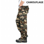 Taktikalised p&uuml;ksid meestele puuvillased klassikalised mitme taskuga vabaaja t&ouml;&ouml;p&uuml;ksid meeste kamuflaažiga hingavad p&uuml;ksid 29 sinine