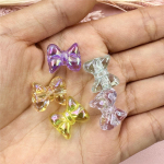 10 tk Sirge auguga DIY k&auml;ev&otilde;ru Peakatted Mobiiltelefoni kett Ehted Aksessuaarid Vibu helmed L&auml;bipaistvad 14 * 15,5 mm plaadistus V&auml;rvilised peened materjalid mitmev&auml;rviline