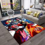 3D multifilmi UFO Robot Grendizer Anime vaibavaip kodu elutoa diivani uksemati sisekujunduseks, lasteala vaip libisemiskindel p&otilde;randamatt 60x90cm