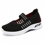 Naiste Slip on Walking tossud Mugavad kerged treeningjalatsid Hingavad vabaaja tossud Loaferid V&otilde;rgust kootud madala &uuml;laosaga naiste tossud 36