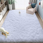 Kohev pehme elutuba Suur vaip Karvane Magamistoa ala Dekoratiivsed p&otilde;randamatid Kodu Essentials Lastele Tatami P&otilde;hjamaade sametvaibad 50x80cm 19x31inch white
