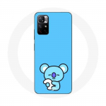 Redmi Note 11 5G &uuml;mbris bangtan BTS BT21 Koya RM sinine taust