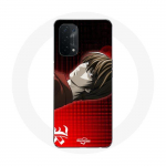 &Uuml;mbris Oppo A74 5G Light Yagami Death Note Manga jaoks