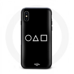 Coque Iphone XS Max logo Squid Game