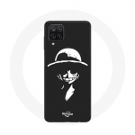 Coque Samsung Galaxy A12 One piece Manga Luffy Art