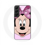 Coque pour Samsung Galaxy S21 FE Minnie Mouse Dessin anim&eacute; rose