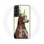 &Uuml;mbris Samsung Galaxy S22 Dobermani koerat&otilde;ugu jaoks