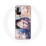Coque pour Xiaomi Poco M3 Pro Tanjiro Inosuke et Zenitsu Demon Slayer Kimetsu no Yaiba Manga
