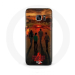&Uuml;mbris Samsung Galaxy S7 Edge Stranger Thingsi 4. hooaja plakatikunstimeeskondadele New Th&eacute;o