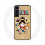 Coque pour Samsung Galaxy S22 One piece Manga Equipage du Chapeau de Paille