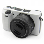 Sony Alpha A5100 A5000 A6000 A6100 A6300 A6400 kate pehme silikoonkummist kaamera korpuse koti jaoks, kaitseb nahka kaitsev korpus A6300 A6400
