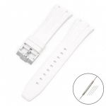 Fluoro kummist rihm Audemars Piguet Royal Oak 15400 15500 26331 Butterfly Pandlaga Meeste Pehme FKM Vahetage kellarihm AP jaoks 26mm 26mm