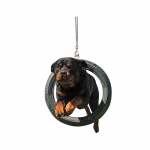 Huvitav ornament Ornament akr&uuml;&uuml;llennuk Loominguline loomaripats auto sisemuse tahavaatepeegliga dekoratiivne ripats