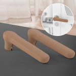 2 tk. Uksekaitse silikoonist lastekaitsevarrukad Uksenupu kate kohv