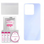 apgo Ultra-Clear 9H Hybrid protective glass compatible with Tecno Spark 8C, flexible nano glass, great replacement for tempered glass, scratch-resista