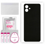 apgo Protective Skin Sticker for the back compatible with Samsung Galaxy A04e, Wrap Film, Foil, Vinyl - Pattern Matrix