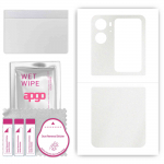 apgo Protective Skin Sticker for the back compatible with Oppo Find N2 Flip, Wrap Film, Foil, Vinyl - Pattern Matte Transparent