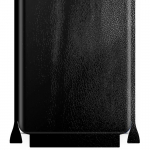 apgo Protective Skin Sticker for the back+sides compatible with vivo Y15, Full Wrap Film, Foil, Vinyl - Pattern Black Leather
