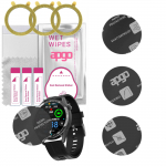 3x apgo MATTE Hybrid protective glass compatible with Tracer SM8V Onyx, flexible nano glass, great replacement for tempered glass, scratch-resistant,