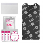 apgo MATTE Hybrid protective glass compatible with Doogee S30, flexible nano glass, great replacement for tempered glass, scratch-resistant, full glue