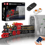 MOULD KING 12030 Tehniline rongi ehitusplokk Kaugjuhtimispult &Uuml;ldine rongimudeli kokkupanek M&auml;nguasjad Klotsid Lastele J&otilde;ulukingitus 12030