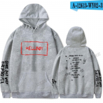 R&auml;ppar Lil Peep Hoodies Print Meeste Naiste Unisex Hoodie Casual Oversized Pullover Harajuku Pusa Mood Riietus Spordidress S