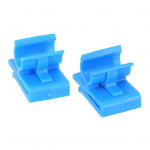 2 tk kindalaeka klamber Lihtne paigaldamine Kriimustuskindel sinine alumine kindalaeka p&otilde;rutuspea