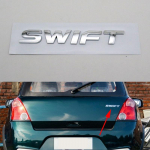 1 tk Suzuki Swifti embleemiga auto logo kleebis 3D t&auml;ht S&otilde;na tagumine pagasiruum ABS plastist kroomh&otilde;bedane nimesilt Auto m&auml;rgi kleebis