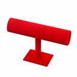 Velvet T-Bar Display Stand hoidik Korraldaja K&auml;ev&otilde;ru Ehted Kella peapael