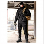 Shark Skin Soft Shell Charge &uuml;likonna Forces komplekt ja Soft Shelli ventilaatorikomplekt meeste m&auml;gironimis&uuml;likond M must