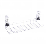 Laua all Hoiuhoidik Kaablihaldus Kandik Laud Alumine Pistikupesa hoidik Rippuv Rack Line Viimistlus Kodukontori juhtmete organiseerijad