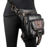 Punk Retro Kettkotiga Naiste V&ouml;&ouml;kotid Retro Mootorrattakotid Naiste &Uuml;he &Otilde;la Crossbody Kotid Naiste V&ouml;&ouml;kotid gray